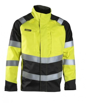 Welders stretch jacket Multi 6124, yellow/black XL, Dimex