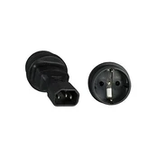 „MicroConnect“ maitinimo adapteris C14 – „Schuko“ (PE14CEEAD) kaina