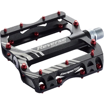 Reverse Components Escape Pro pedalai | Black - Red
