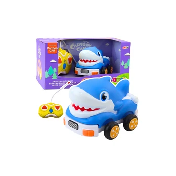 Remote Control Car RC For Toddlers Blue Shark