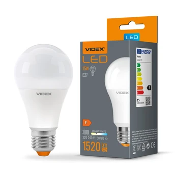 LED lemputė Videx E27 15W, 1520Lm 3000K, 5 vnt.