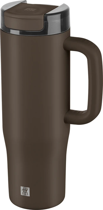 ZWILLING THERMO PLUS Termo puodelis ze słomką - 900 ml, ruda