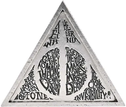 Widdop Co Harry Potter Deathly Hallows plaque