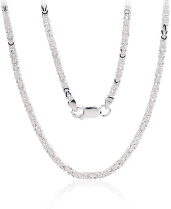 Sidabrinė grandinėlė 2.5 mm - 2.5 mm. - 45 - 16.3 g.