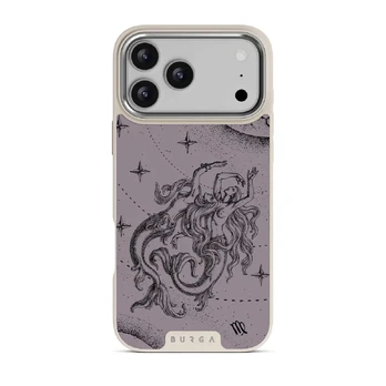 Virgo - iPhone 17 Pro Max Case, Elite Light (MagSafe) / Silver / Purple