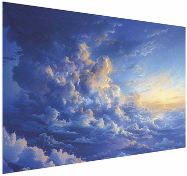 Artgeist Plakatas - When the Sky Becomes Canvas: A Masterpiece of Nature in the Clouds