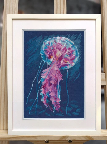 Cross stitch kit "Jellyfish" S1604