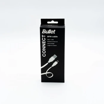 „Bullet“ laidas 8PIN - USB, 3m