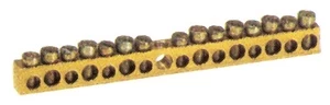 Įžeminimo gnybtas Technova 1004.3, 2x16+8x10 mm², žalvario