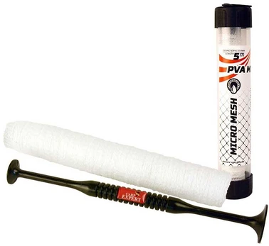 PVA kojinė su tūba ir grūstuvu Carp Expert Micro Mesh PVA System 45mmx5m