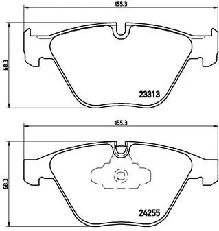 Brake pads - tuning Xtra P 06 055X front