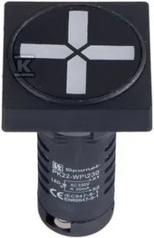 Spamel Padėties indikatorius 24V AC/DC PK22-WP\\24