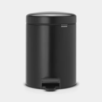 Brabantia šiukšliadėžė NewIcon, 5 l, juoda
