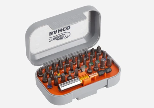Antgalių rinkinys 31 vnt (PH+PZ+TORX+SL+HEX) su plonu, magnetiniu sukimo laikikliu