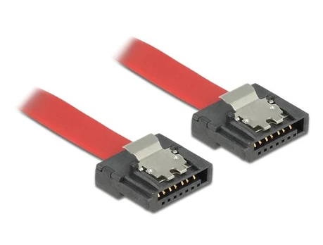 Delock SATA – SATA, 0,5 m, raudona (83835)