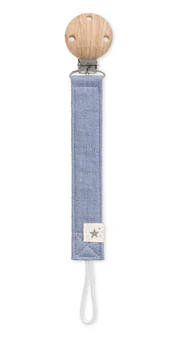 SARO čiulptuko laikiklis COTTON, Dusty blue, 14321