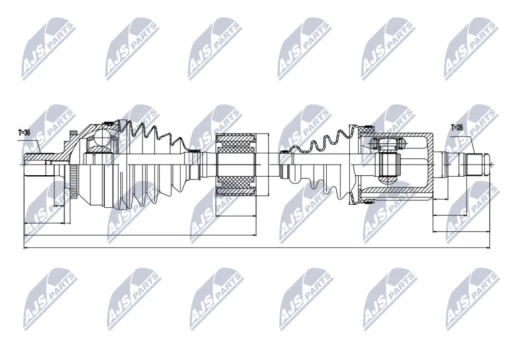 Pusašis NTY NPW-VV-028