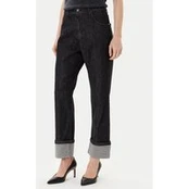 Rinascimento Džinsai CFC0125150003 Juoda Loose Fit
