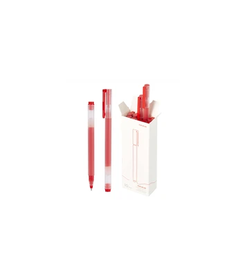 Xiaomi High-capacity Gel Pen, 10-Pack, Red