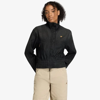 adidas Denim Tracktop True Black Denim - Dydis S (KD3918 Striukės)