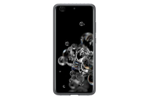 Samsung Galaxy S20 Ultra apsauginis stovintis dėklas sidabrinis