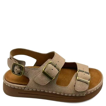 Basutės moterims, Ruda, Sandals