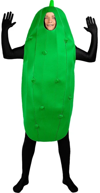 Agurko kostiumas suaugusiesiems