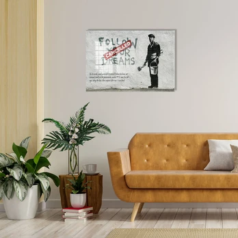 Grūdinto stiklo paveikslas Cancelled