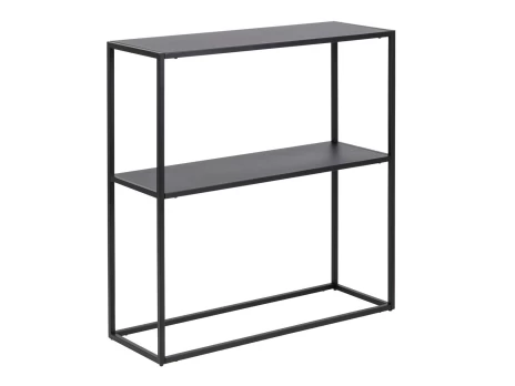 Console table NEWTON 79,5x26xH80,5cm, juodas