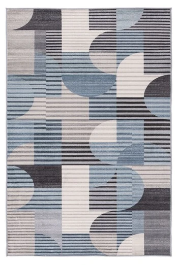 Kilimas Bluster 425, 200x290 cm, mėlynas