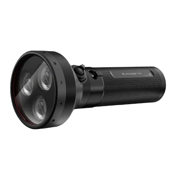 Ledlenser P18R Black Hand flashlight LED