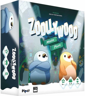 Sd Games Spanish Zoolywood board game