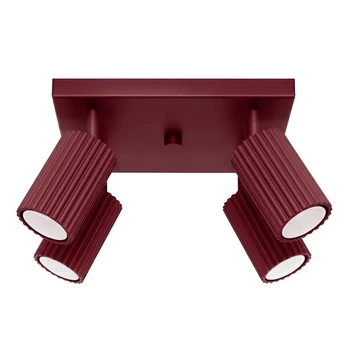 Sollux Lighting lubinis šviestuvas Karbon 4, bordinis