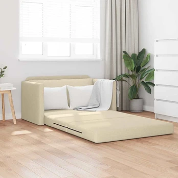 Sofa lova 110cm Kreminė audinys