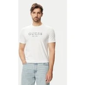 Guess Marškinėliai M4YI38 J1314 Balta Regular Fit