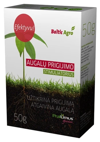 Stimuliatorius augalų prigijimui Baltic Agro, birios, 0.05 kg