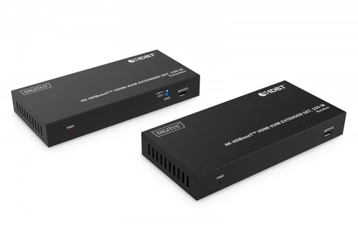 KVM Digitus HDBaseT Extender Set juodas