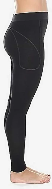 Brubeck Kelnės Moterims Active Wool Juodas LE11700