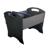 Grilis DM Grill GR-102, juoda, 35 cm kaina