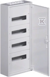 Hager FW2 ROZ.NAT.Z ZAC.PE/N 4R/48M(4X12)I KL