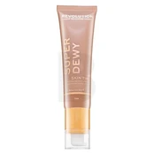 Makeup Revolution Super Dewy Skin Tint Moisturizer - Tan 55 ml kaina