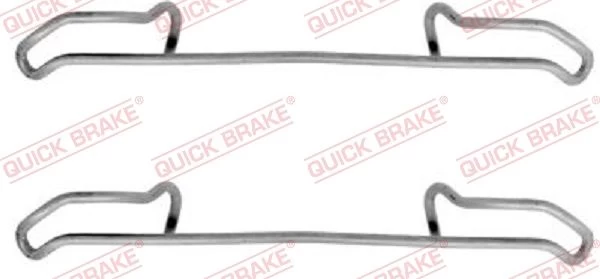 QUICK BRAKE QB109-1085 Brake pad fitting kit