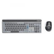 multi device keyboard and mouse set black kaina