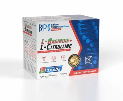 BalkanPharmaceuticals L- Arginine + Citruline 120 kaps