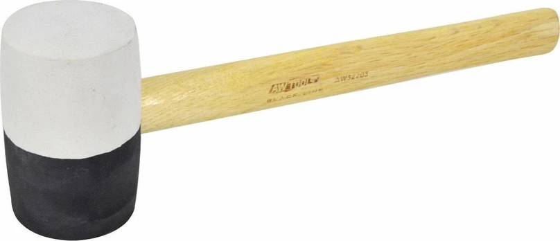 AW-Tools AWTools AWTOOLS GUMINIS PLAKŠKAS FI=63 mm, 341 mm, 780 g MEDIENA AW32204