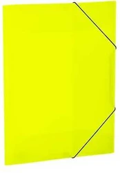 HERMA Sammelmappe A3 neon gelb Polypropylen 3St.