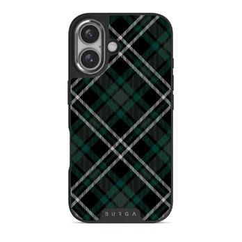 Mint Cookie - iPhone 16 Case, Elite Dark (MagSafe) / Silver