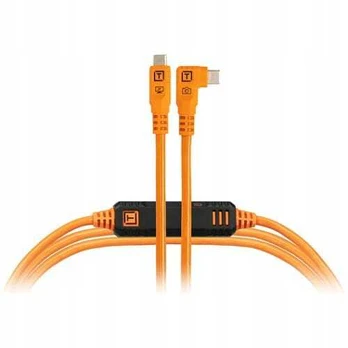 Tether Tools TetherPro USB-C Optima 10G atkuria oranžinę 4,6m
