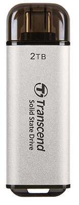External SSD|TRANSCEND|ESD300|2TB|USB-C|Write speed 950 MBytes/sec|Read speed 1500 MBytes/sec|TS2TESD300S