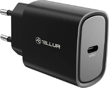 Tellur 20W USB-C PD wall charger black kaina